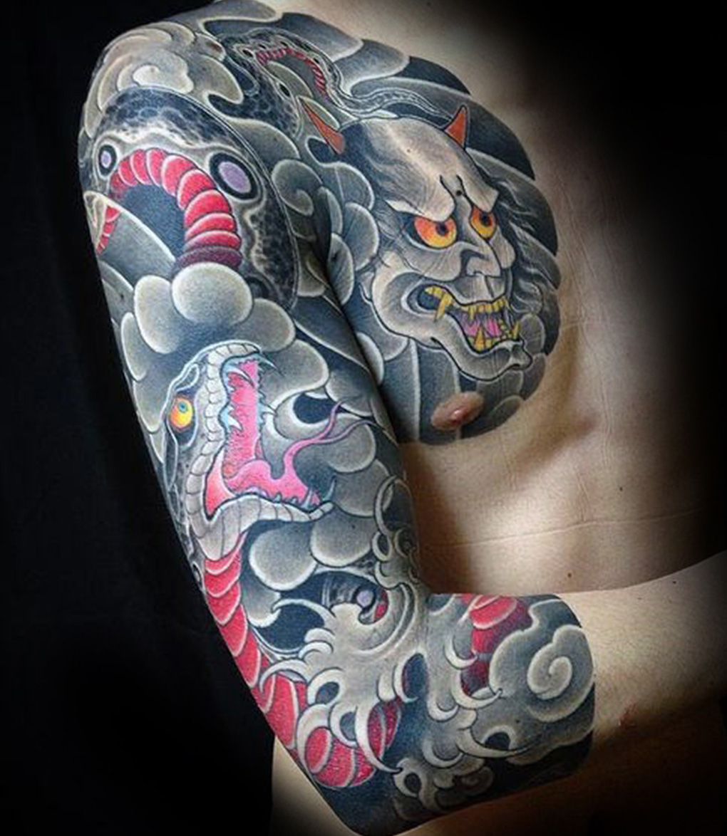 Japanese Style Tattoos