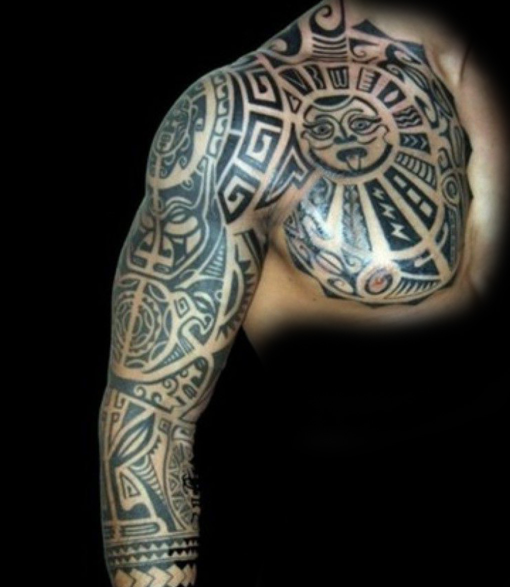 Tribal Maori?Polynesian Style Tattoos