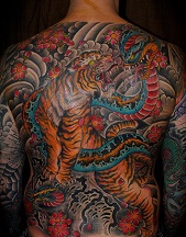 traditional japanese body suit tattoo