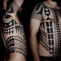 tribal maori tattoo
